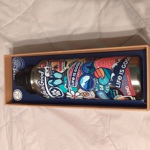 Life is Good stainless steel bottle